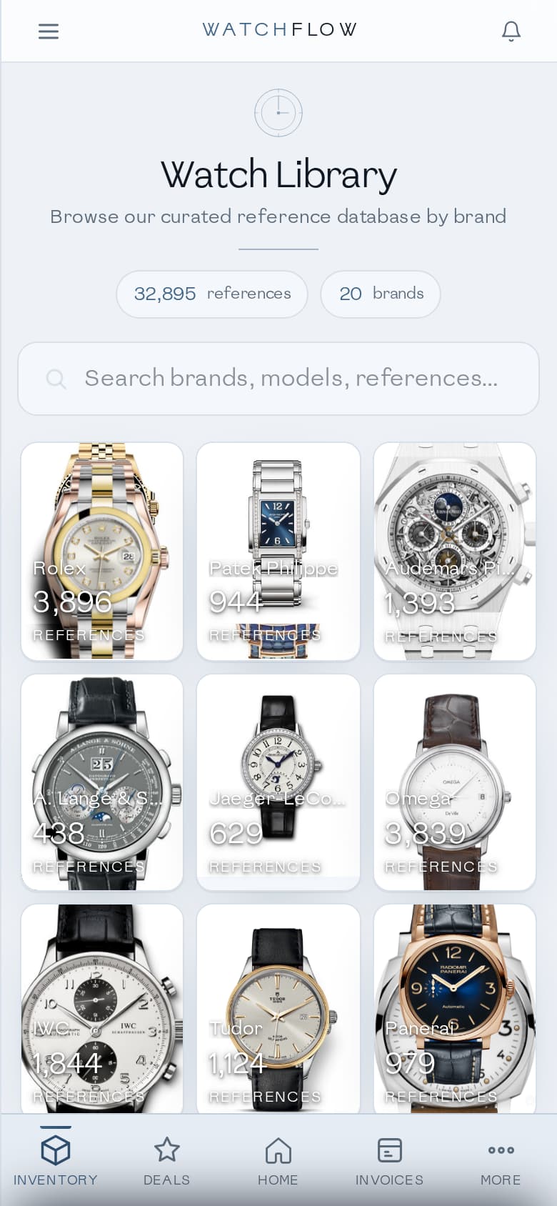WatchFlow library on iPhone — day